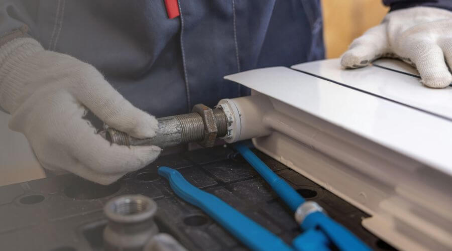 Professional water heater repair services in Hamshire, TX